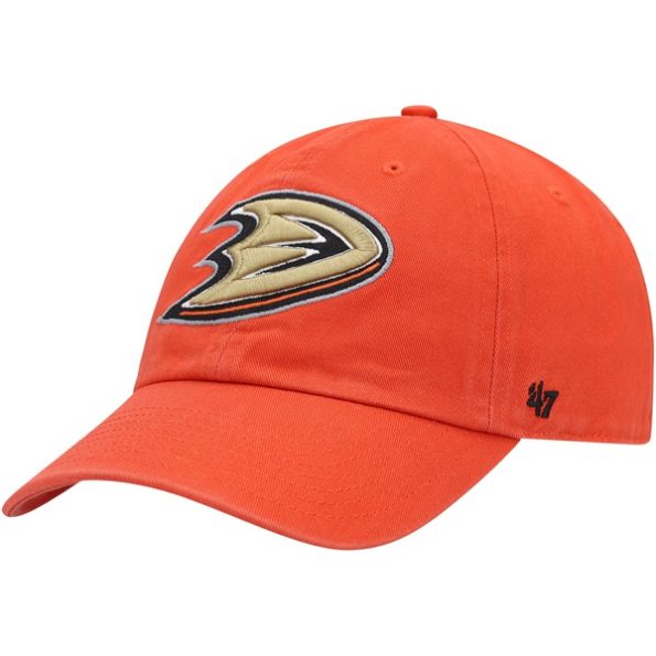 Anaheim-Ducks-47-Clean-Up-Justerbar-Keps-Orange.1