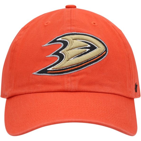 Anaheim-Ducks-47-Clean-Up-Justerbar-Keps-Orange.3