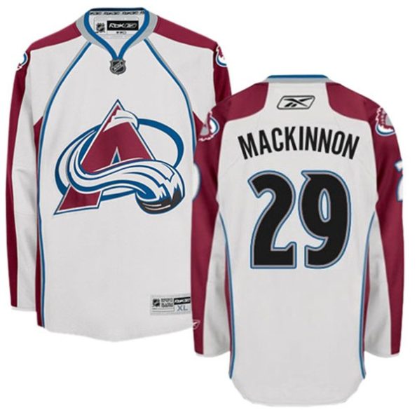 Men-s-Colorado-Avalanche-Nathan-MacKinnon-NO.29-Reebok-White-Away