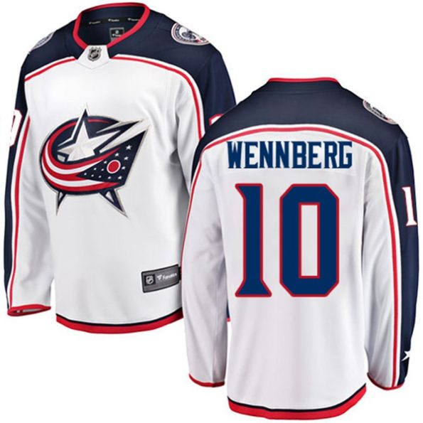 Men-s-Columbus-Blue-Jackets-Alexander-Wennberg-NO.10-Breakaway-White-Fanatics-Branded-Away