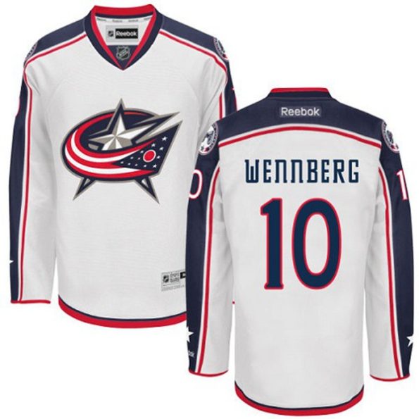 Men-s-Columbus-Blue-Jackets-Alexander-Wennberg-NO.10-Reebok-White-Away