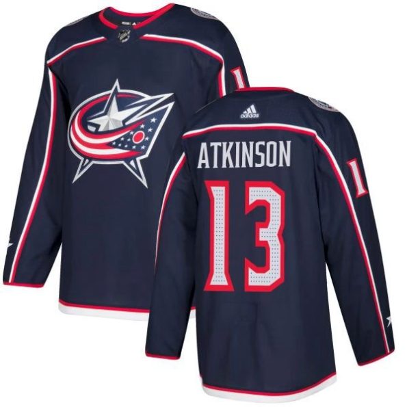 Men-s-Columbus-Blue-Jackets-Cam-Atkinson-NO.13-Navy-Authentic