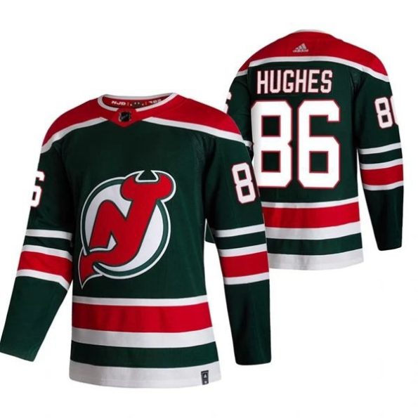 Men-s-New-Jersey-Devils-Jack-Hughes-NO.86-2022-Reverse-Retro-Green-Authentic