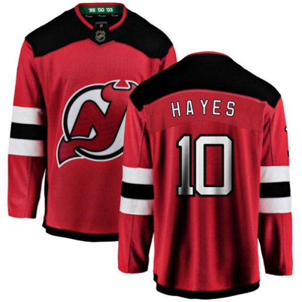 Men-s-New-Jersey-Devils-Jimmy-Hayes-NO.10-Breakaway-Red-Fanatics-Branded-Home
