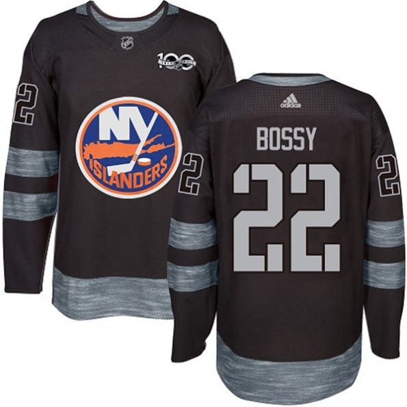 Men-s-New-York-Islanders-Mike-Bossy-NO.22-Authentic-Black-1917-2017-100th-Anniversary