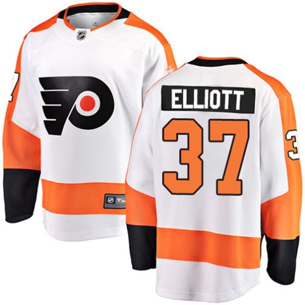 Men-s-Philadelphia-Flyers-Brian-Elliott-NO.37-Breakaway-White-Fanatics-Branded-Away