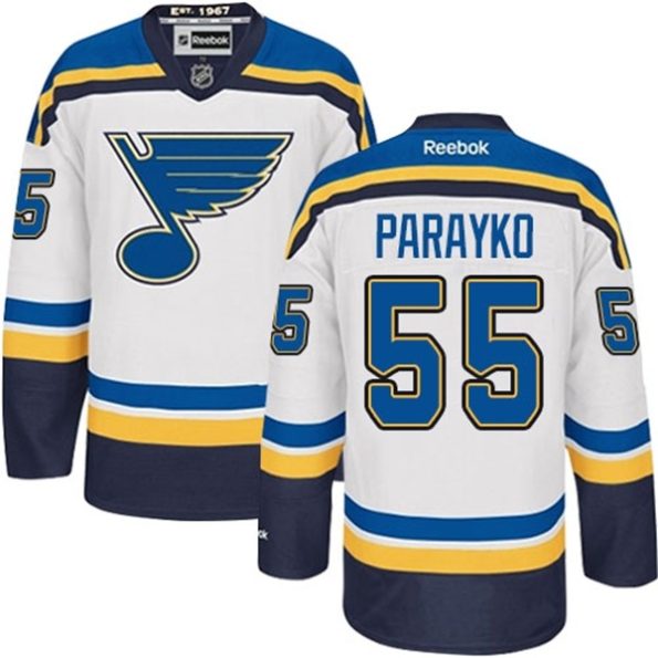 Men-s-St.-Louis-Blues-Colton-Parayko-55-Reebok-White