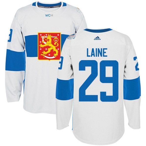 Men-s-Team-Finland-NO.29-Patrik-Laine-Authentic-White-Home-2016-World-Cup-of-Hockey-Jersey