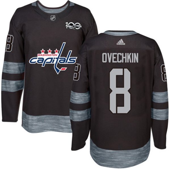 Men-s-Washington-Capitals-Alex-Ovechkin-NO.8-Authentic-Black-1917-2017-100th-Anniversary