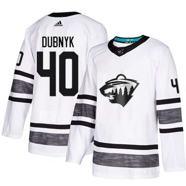 Minnesota-Wild-NO.40-Devan-Dubnyk-White-2019-All-Star-NHL-Jersey