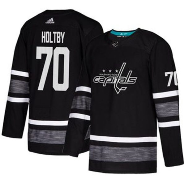 NHL-Capitals-NO.70-Braden-Holtby-Black-2019-All-Star-Hockey-Jersey