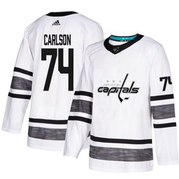 NHL-Capitals-NO.74-John-Carlson-White-2019-All-Star-Hockey-Jersey