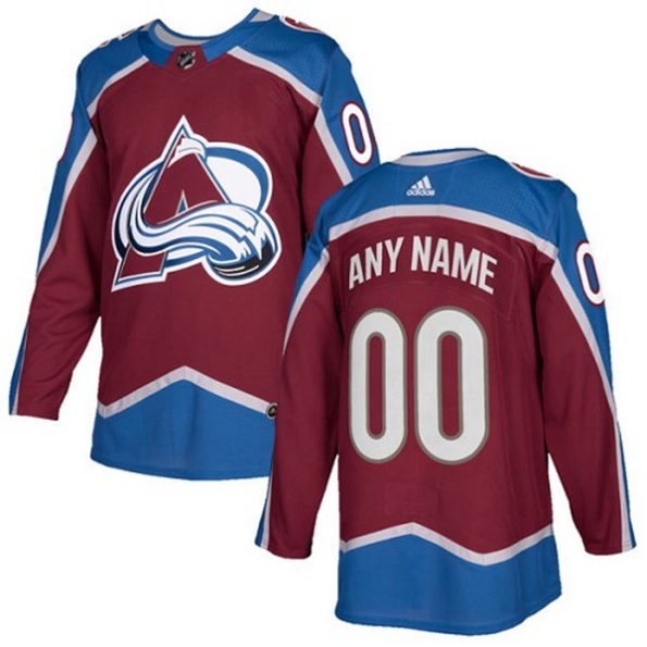 NHL-Colorado-Avalanche-Customized-Hemma-Burgundy-Rod-Authentic