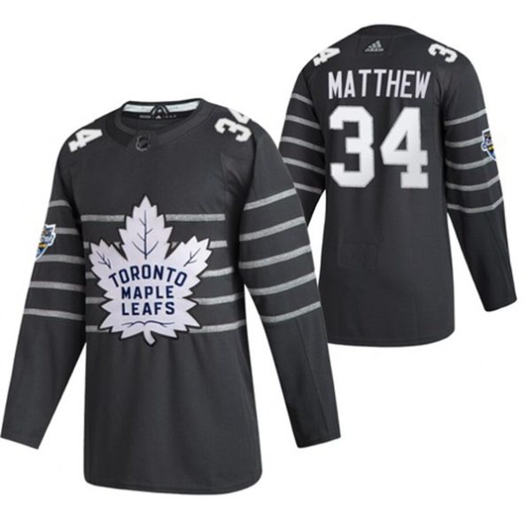 NHL-Men-s-Maple-LeafsNO.34-Auston-Matthews-Gray-2020-All-Star-Game