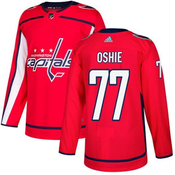 NHL-T.J.-Oshie-Authentic-Men-s-Red-Jersey-Washington-Capitals-NO.77-Home