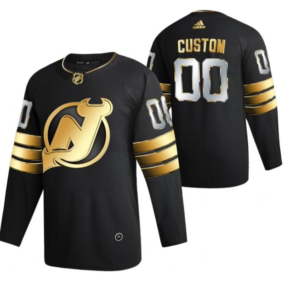 New-Jersey-Devils-Custom-Black-2021-Golden-Edition-Limited-Authentic