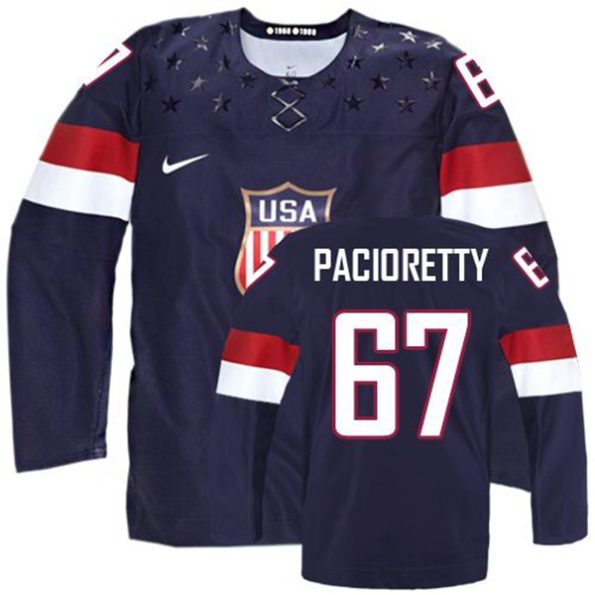 Olympic-Hockey-Max-Pacioretty-Authentic-Men-s-Navy-Blue-Nike-Team-USA-NO.67-Away-2014