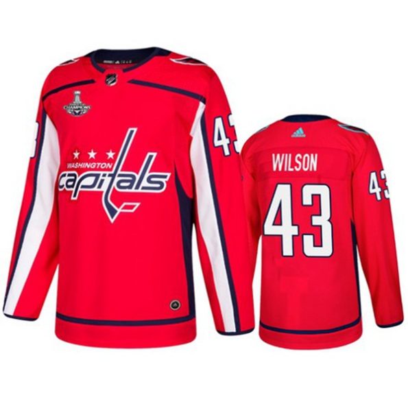 Washington-Capitals-43-Tom-Wilson-Jersey-Red-2019-Stanley-Cup-Champion