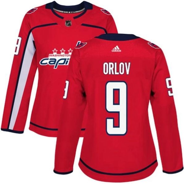 Womens-Washington-Capitals-Dmitry-Orlov-9-Red-Authentic