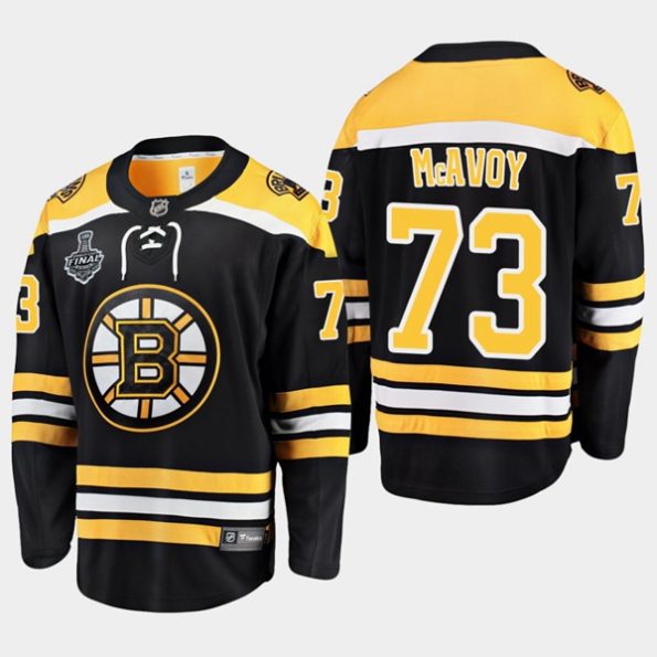 Youth-Boston-Bruins-Charlie-McAvoy-NO.73-Stanley-Cup-Final-Home-Breakaway-Black-Youth