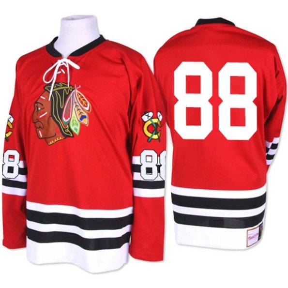 Youth-Chicago-Blackhawks-Patrick-Kane-NO.88-Authentic-1960-61-Throwback-Red-Mitchell-and-Ness