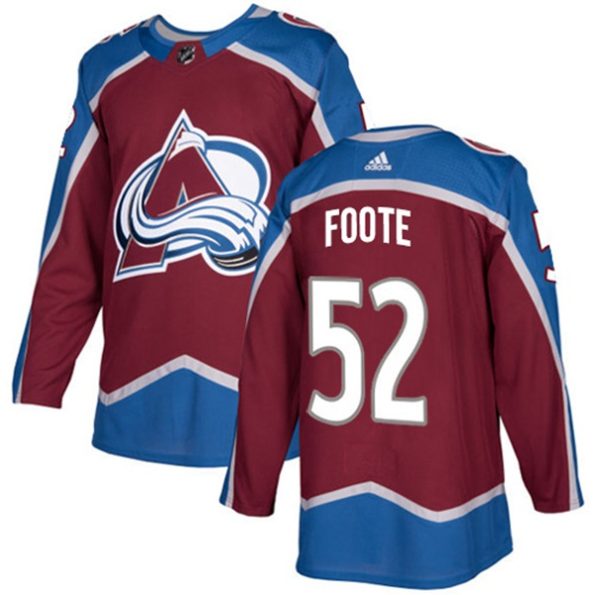 Youth-Colorado-Avalanche-Adam-NO.52-Foote-Authentic-Burgundy-Red-Home