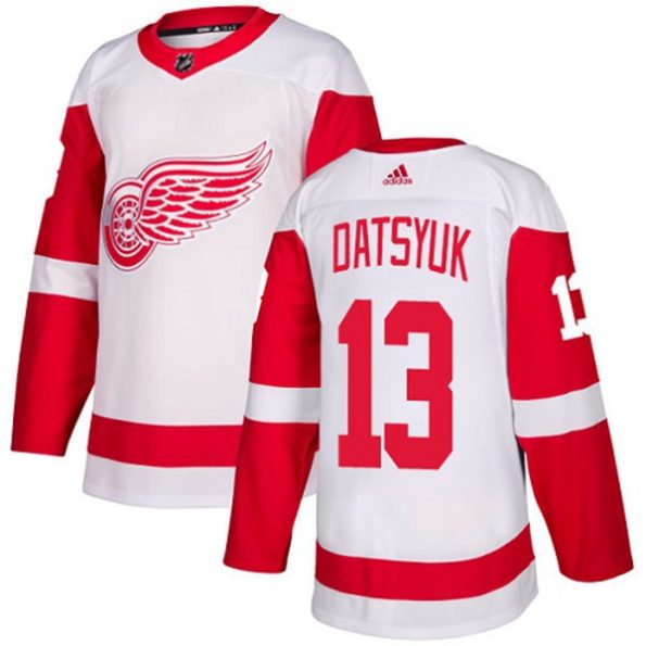 Youth-Detroit-Red-Wings-Pavel-Datsyuk-NO.13-Authentic-White-Away