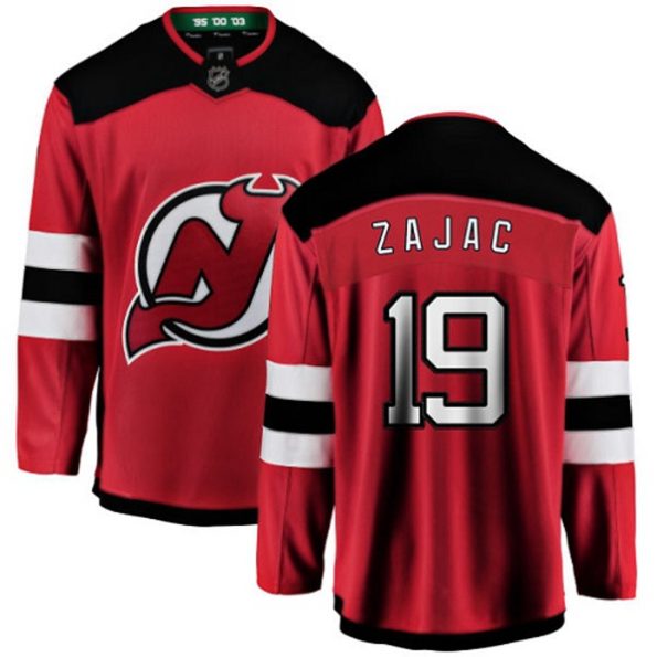 Youth-New-Jersey-Devils-Travis-Zajac-NO.19-Breakaway-Red-Fanatics-Branded-Home