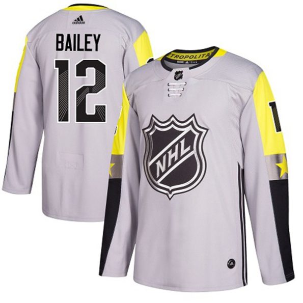 Youth-New-York-Islanders-Josh-Bailey-NO.12-Authentic-Gray-2018-All-Star-Metro-Division