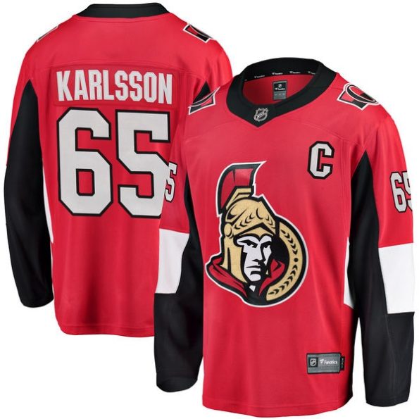 Youth-Ottawa-Senators-Erik-Karlsson-NO.65-Breakaway-Red-Fanatics-Branded-Home