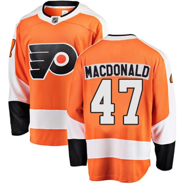 Youth-Philadelphia-Flyers-Andrew-MacDonald-NO.47-Breakaway-Orange-Fanatics-Branded-Home