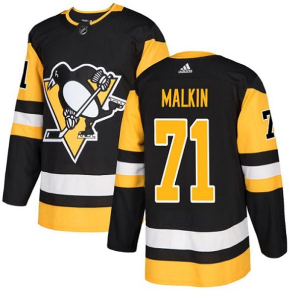 Youth-Pittsburgh-Penguins-Evgeni-Malkin-NO.71-Authentic-Black-Home
