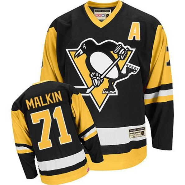 Youth-Pittsburgh-Penguins-Evgeni-Malkin-NO.71-Authentic-Throwback-Black-CCM