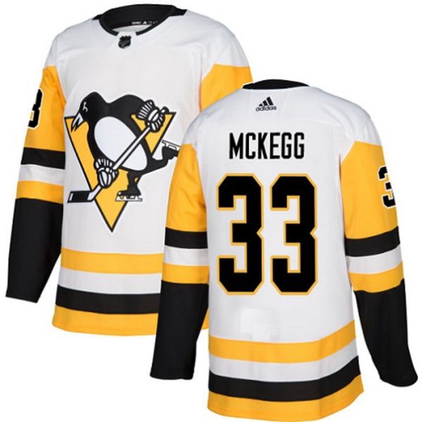 Youth-Pittsburgh-Penguins-Greg-McKegg-NO.33-Authentic-White-Away