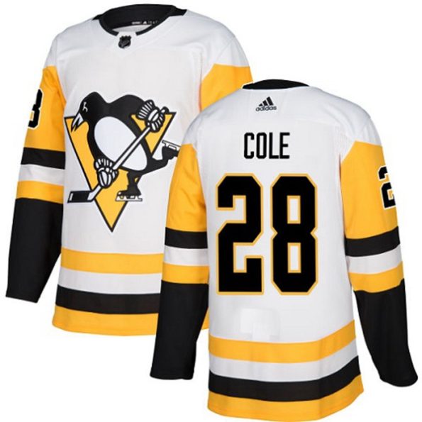 Youth-Pittsburgh-Penguins-Ian-Cole-NO.28-Authentic-White-Away