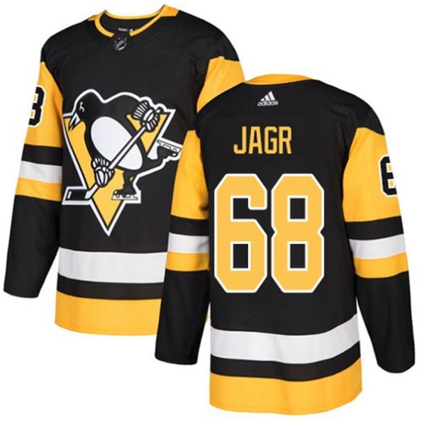 Youth-Pittsburgh-Penguins-Jaromir-Jagr-NO.68-Authentic-Black-Home