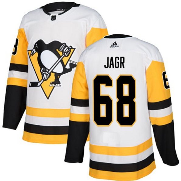 Youth-Pittsburgh-Penguins-Jaromir-Jagr-NO.68-Authentic-White-Away