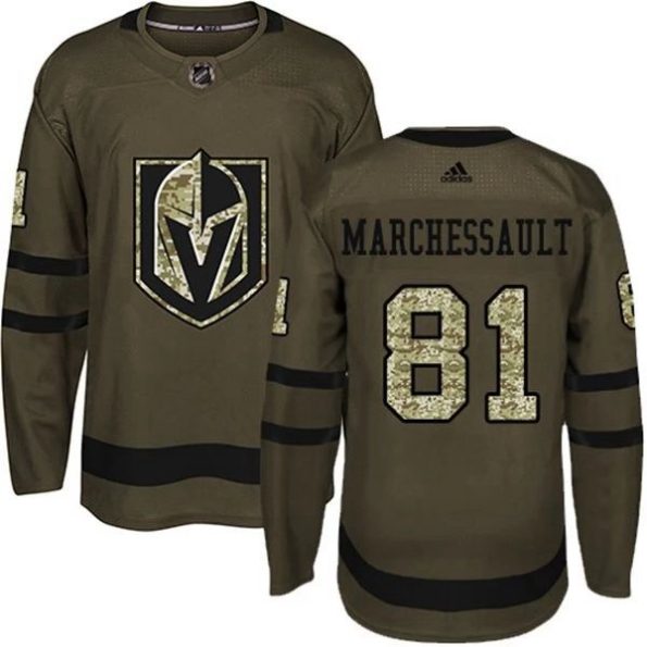 Youth-Vegas-Golden-Knights-Jonathan-Marchessault-NO.81-Camo-Green-Authentic