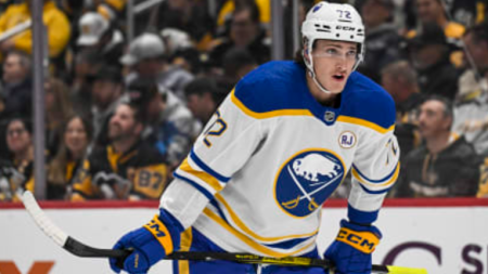 Buffalo Sabres Tage Thompson missar kommande match med överkroppsskada